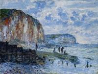 Monet, Claude Oscar - The Cliffs of Les Petites-Dalles